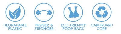 Beco Poop Bags Degradable - Beco Pets