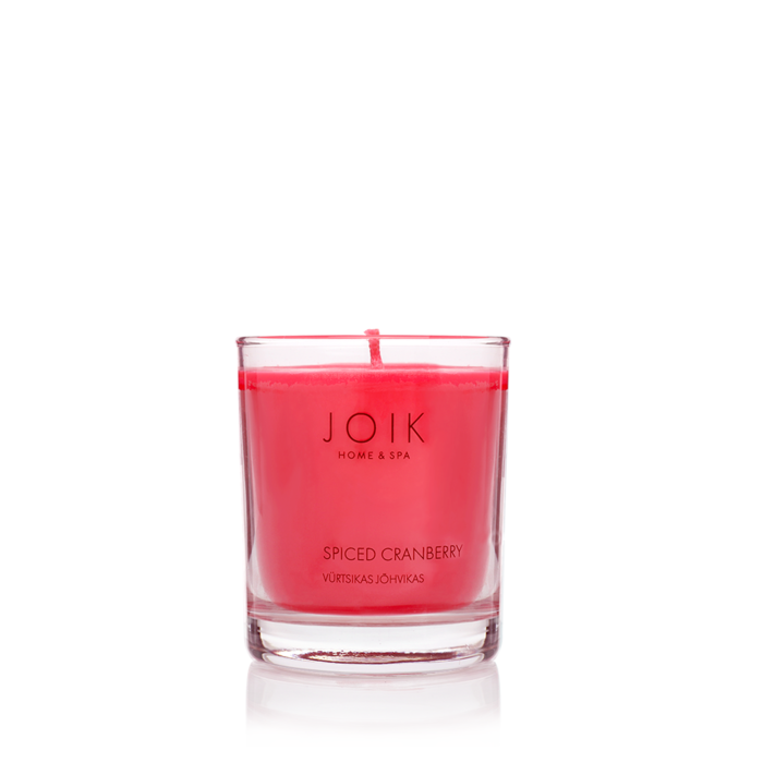Geurkaars / candle Soy-wax Spiced Cranberry - Joik