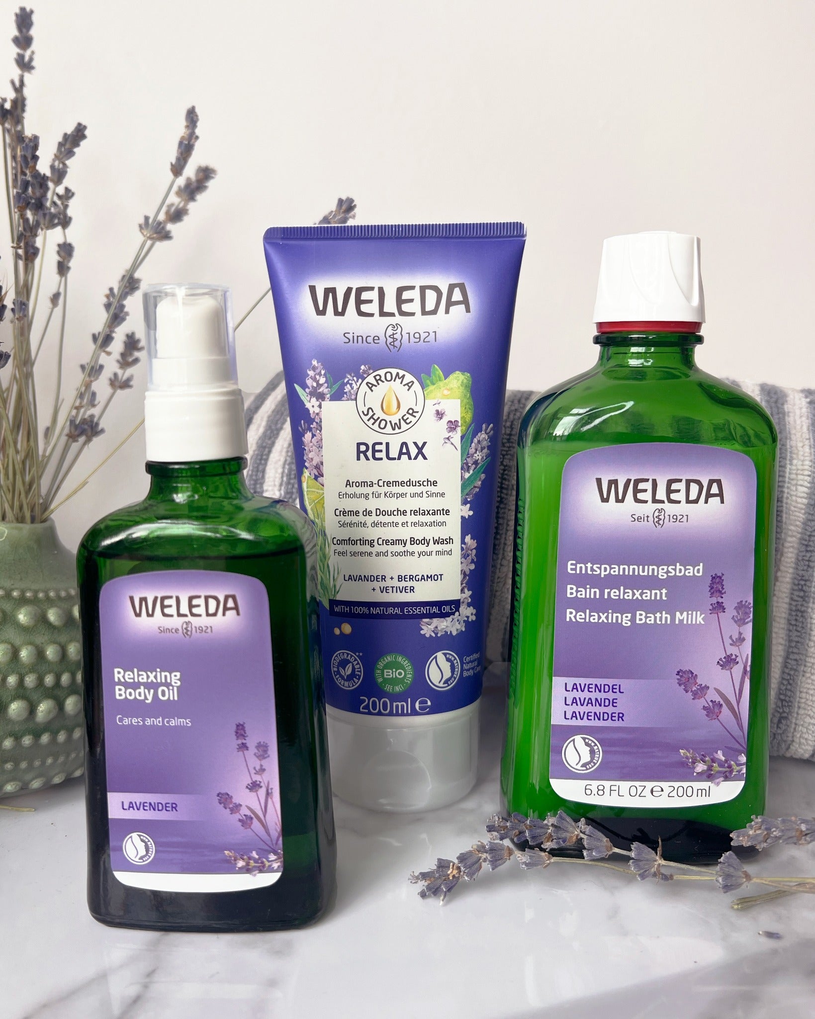 Lavendel Ontspannende Body Olie – Weleda