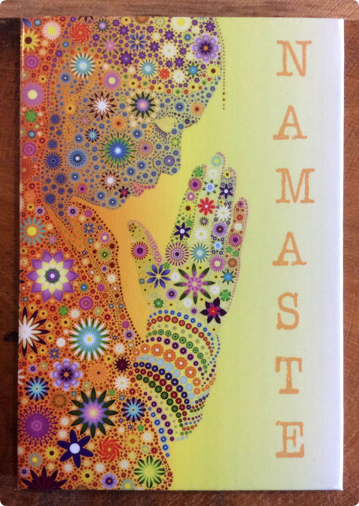 Magneet "Namaste" – Zintenz Organic Cards