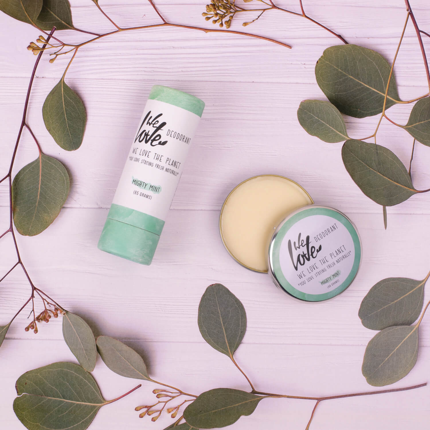 Natuurlijke deodorant stick Mighty Mint – We Love The Planet