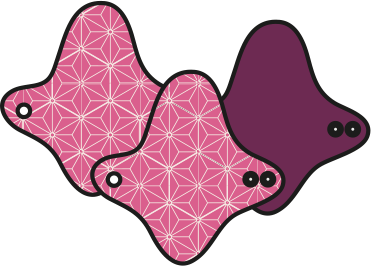 MaM Ecofit Mini Reach Menstrual Pads Japanese Star – MaMidea (ManyMonths)