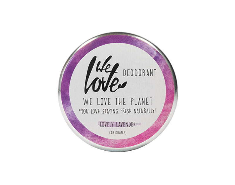 Natuurlijke deodorant blikje Lovely Lavender  – We Love The Planet