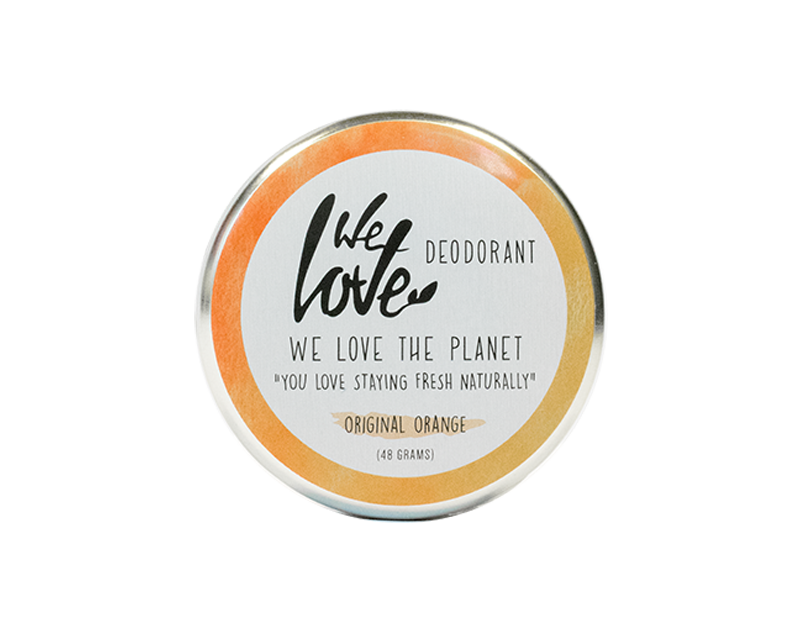 Natuurlijke deodorant blikje Original Orange  – We Love The Planet