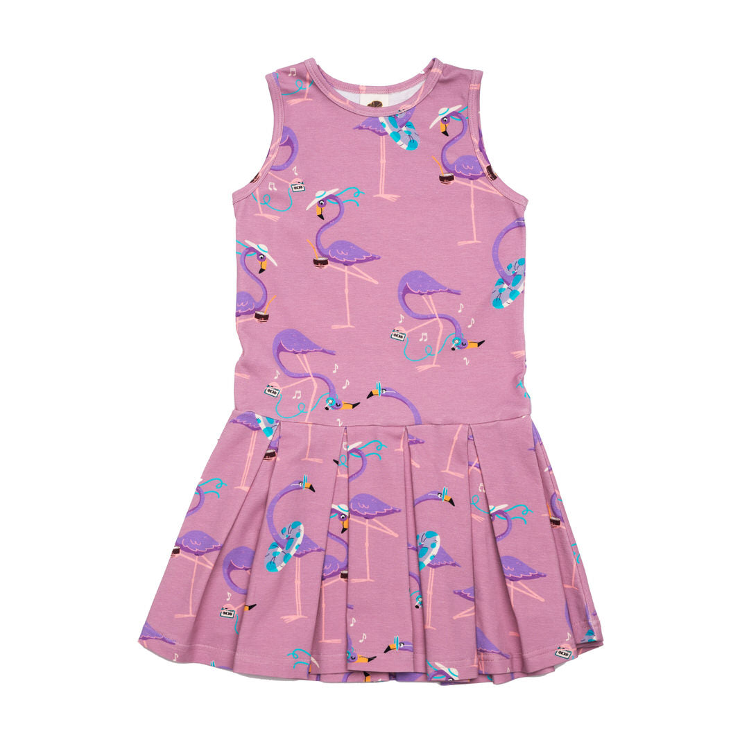 Jurk / Dress Flamingo Pink - Mullido