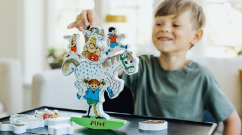 Pippi houten balansspel – Pippi Langkous
