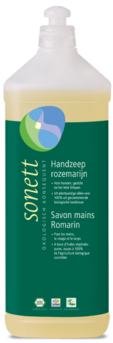 Sonett handzeep Rozemarijn met kruidige geur in handige navul verpakking