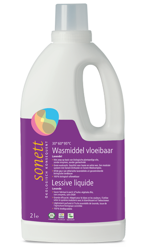 Sonett vloeibaar wasmiddel Lavendel met biologische lavendelolie
