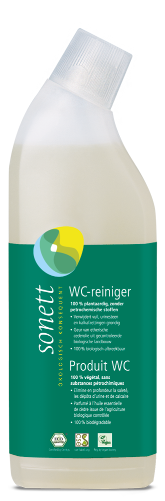 Sonett WC-reiniger Ceder & Citronella tegen urinesteen en kalkaanslag