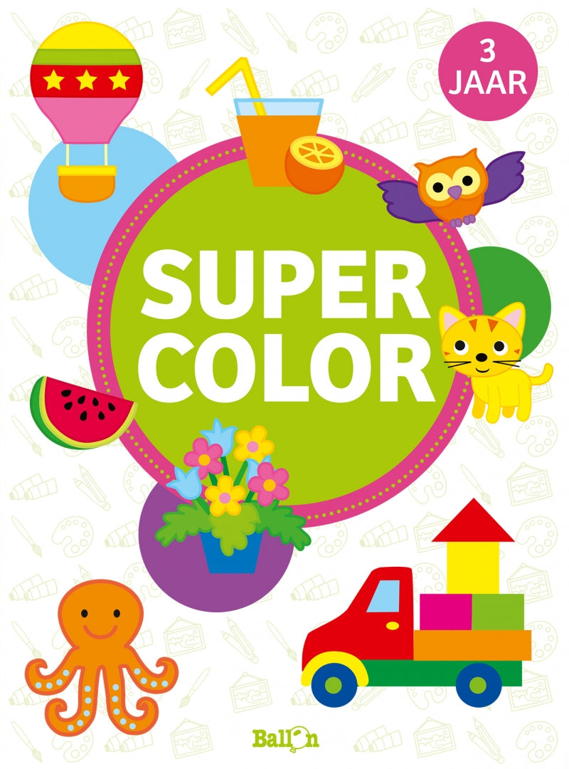 Super Color kleurboek - Ballon