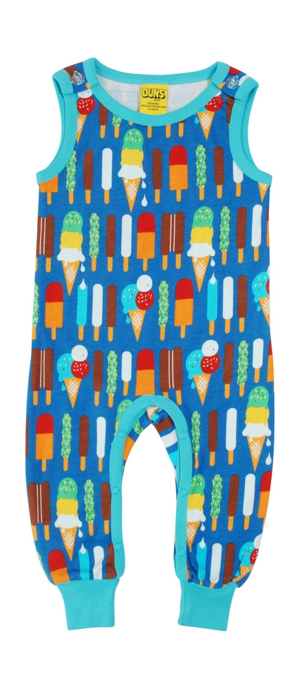Playsuit / Dungarees Ice Cream Blue - Duns Sweden