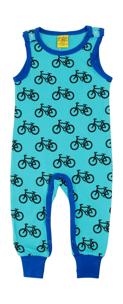 Playsuit / Dungarees Bike Turquoise - Duns Sweden