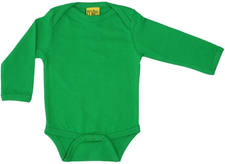 Romper Long Sleeve Body Solid Green - More Than a Fling (Duns Sweden)