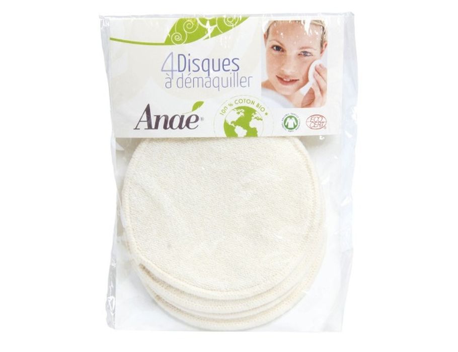 Wasbare make-up remover pads 4 st. - Anae