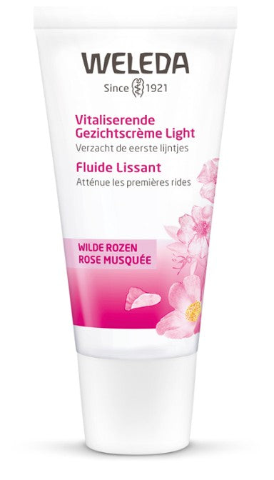 Wilde Rozen Vitaliserende Gezichtscrème Light - Weleda